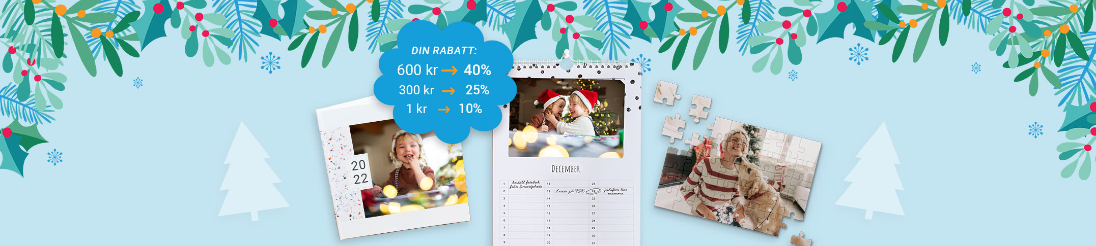Skapa julklappar av dina bilder!